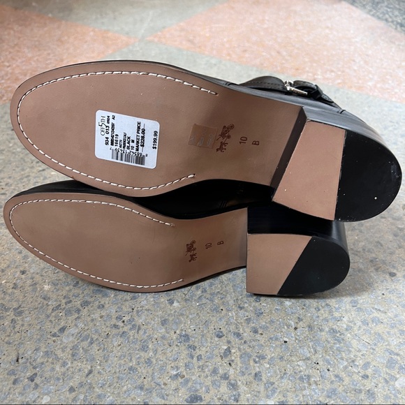 Brand new Coach booties. Black buttery soft leather. Size 10B - Picture 4 of 4